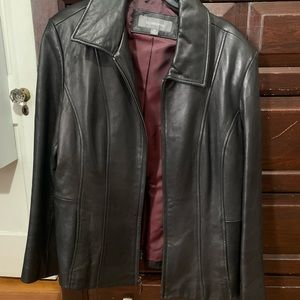 Leather jacket